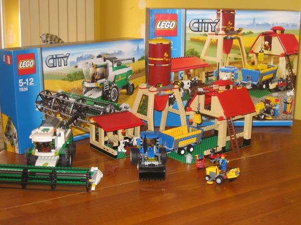 LEGO City Ferme 7634, 7636 et 7637 Partie 1/2 - FreeLUG